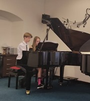 Barbora a Richard Vojtanovi - klavírní soutěž Příbor 2022
