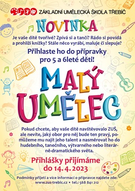 0271 ZUS TREBIC letak Maly umelec