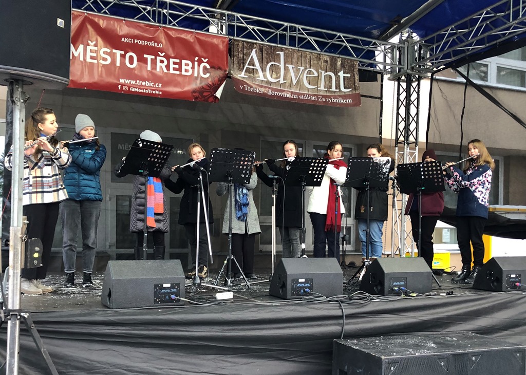 Zahájení adventu – Borovina