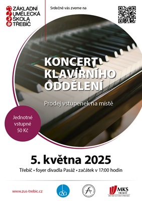 5.května koncert klavírního oddělení