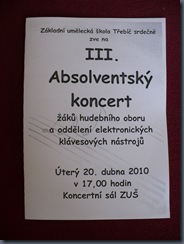 Absolventský koncert 20. dubna 2010 sál ZUŠ 008