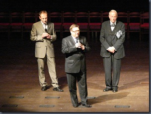 Rotary Třebíč - Ing. Martin Saitl, Senátor - Vítězslav Jonáš, Honorární konsul - Gen. Oldřich Uttendorfský 