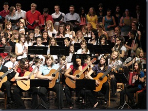 Velký orchestr - ZUŠ Fórum, ZŠ Týnská, OA Dr. A. Bráfa