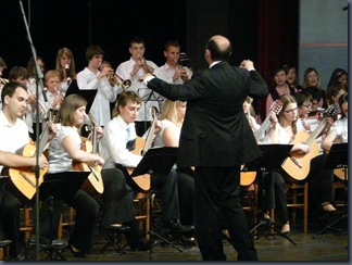 Velký orchestr ZUŠ Třebíč a ZUŠ Skien a Frank Spekhorst